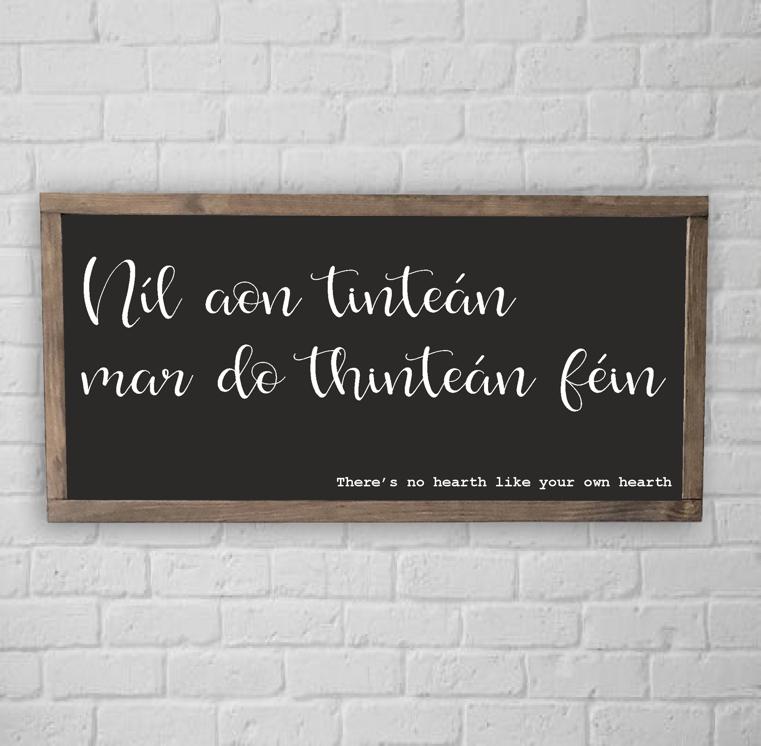 Níl aon tinteán mar do thinteán féin. - just4u.ie